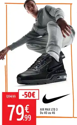 Intersport Nike air max ltd 3 offre