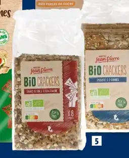 Lidl Maitre jean pierre crackers bio offre