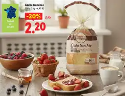Lidl Saveurs de nos regions gâche tranchée offre