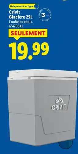 Lidl Crivit l’unité au choix offre