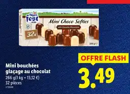 Lidl Alpen fest mini bouchées glaçage au chocolat offre