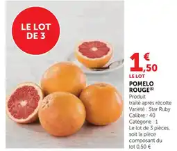 U Express Pomelo rouge offre