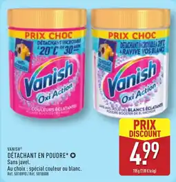 ALDI Vanish détachant en poudre offre