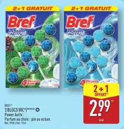 ALDI Bref 3 blocs wc offre