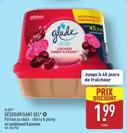 ALDI Glade désodorisant gel offre
