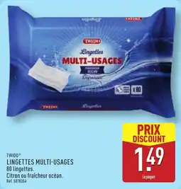 ALDI Twido lingettes multi-usages offre