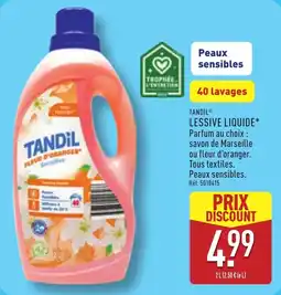 ALDI Tandil lessive liquide offre