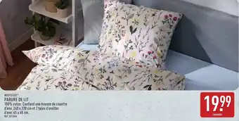 ALDI Novitesse parure de lit offre