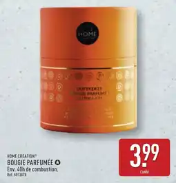 ALDI Home creation bougie parfumée offre