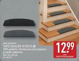 ALDI Home creation tapis escalier 15 pièces offre