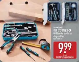 ALDI Workzone kit d'outils offre
