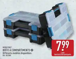 ALDI Workzone boîte à compartiments offre