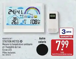ALDI Krontaler station météo offre