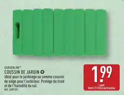 ALDI Gardenline coussin de jardin offre
