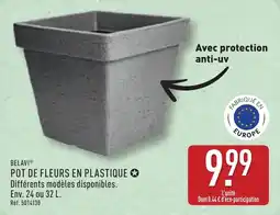 ALDI Belavi pot de fleurs en plastique offre