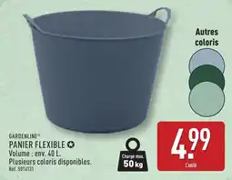 ALDI Gardenline panier flexible offre