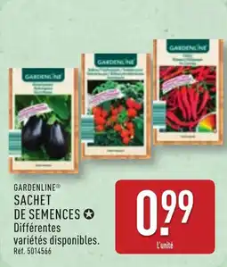 ALDI Gardenline sachet de semences offre
