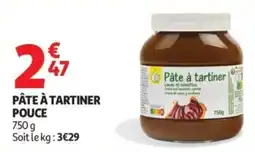 Auchan Pâte à tartiner pouce offre