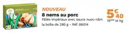 Picard Nouveau 8 nems au porc offre