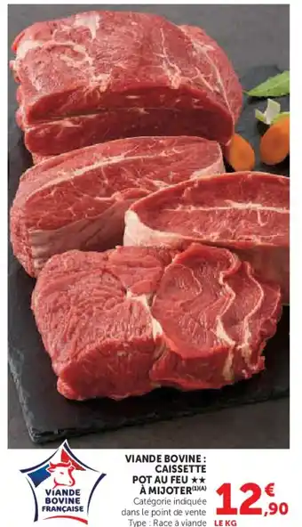 Viande bovine caissette pot au feu à mijoter