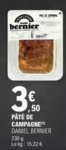 E.Leclerc Pâté de campagne offre