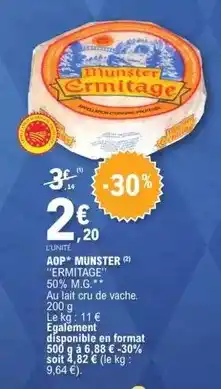 E.Leclerc Ermitage - aop munster offre