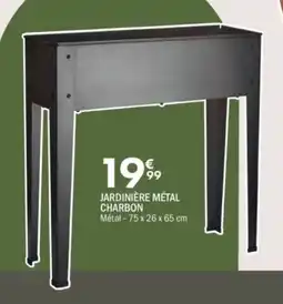 La Foir'Fouille Jardinière métal charbon offre