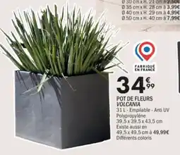 La Foir'Fouille Pot de fleurs volcania offre