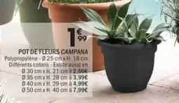 La Foir'Fouille Pot de fleurs campana offre