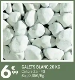 La Foir'Fouille Galets blanc offre