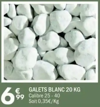 La Foir'Fouille Galets blanc offre