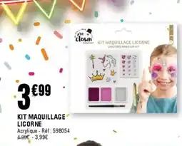 La Foir'Fouille Kit maquillage licorne offre