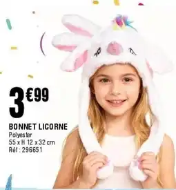 La Foir'Fouille Bonnet licorne offre