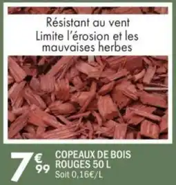La Foir'Fouille Copeaux de bois rouges offre