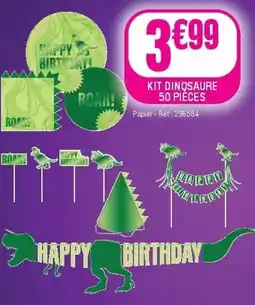 La Foir'Fouille Kit dinosaure 50 pièces offre