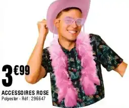 La Foir'Fouille Accessoires rose offre