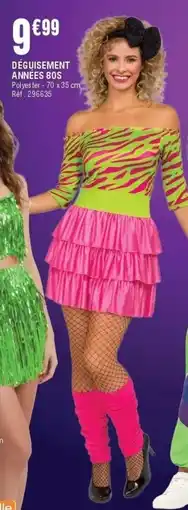 La Foir'Fouille Déguisement annees 80s offre