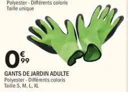 La Foir'Fouille Gants de jardin adulte offre