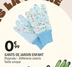La Foir'Fouille Gants de jardin enfant offre