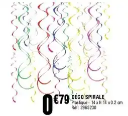 La Foir'Fouille Déco spirale offre