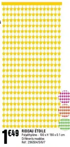 La Foir'Fouille Rideau étoile offre