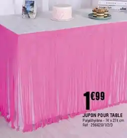 La Foir'Fouille Jupon pour table offre