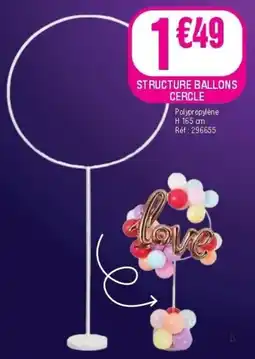 La Foir'Fouille Structure ballons cercle offre