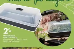 La Foir'Fouille Mini potager avec couvercle offre