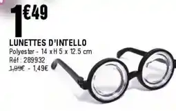 La Foir'Fouille Lunettes d'intello offre