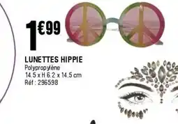La Foir'Fouille Lunettes hippie offre