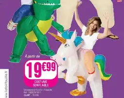 La Foir'Fouille Costume gonflable offre