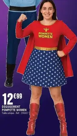 La Foir'Fouille Déguisement pompette women offre
