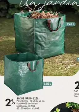 La Foir'Fouille Sac de jardin offre