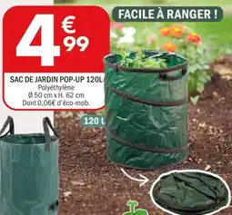 La Foir'Fouille Sac de jardin pop-up offre
